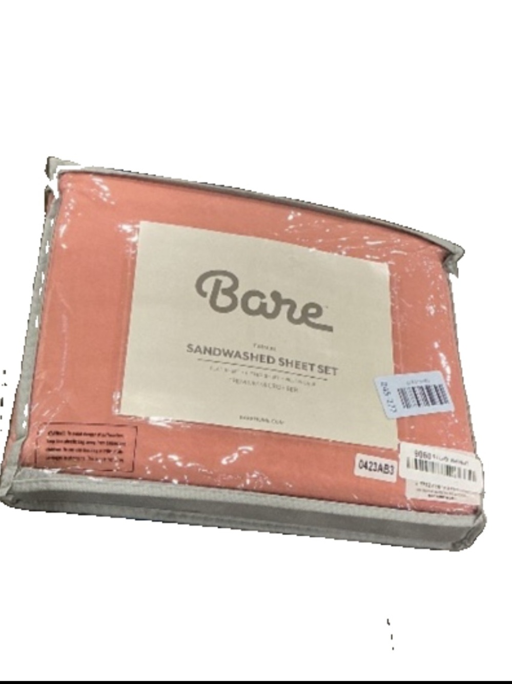 TWIN XL Sheet Set 100% Washed Microfiber - DUSTY ROSE - Picture 6 of 9
